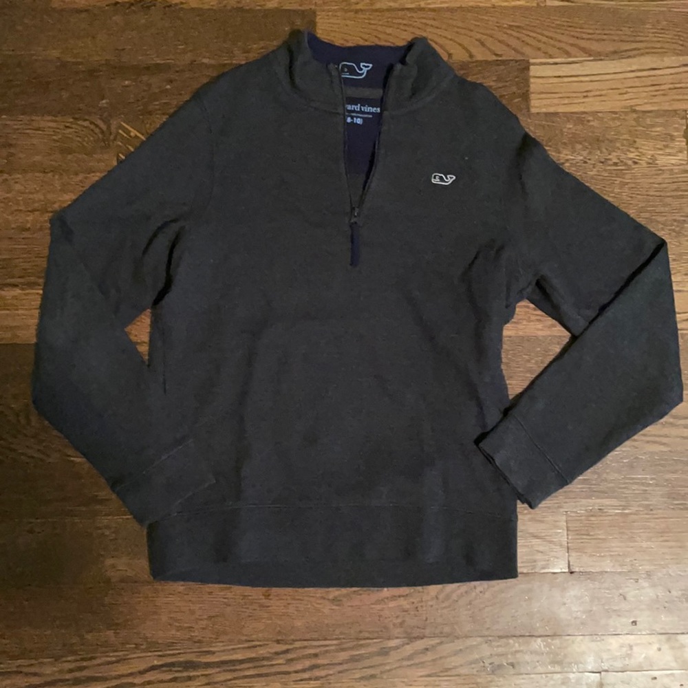 Vineyard vines boys sz s quarter zip sweatshirt
